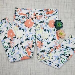 5/$25 GAP Floral Jean Legging Skimmers Jegging‎ 29